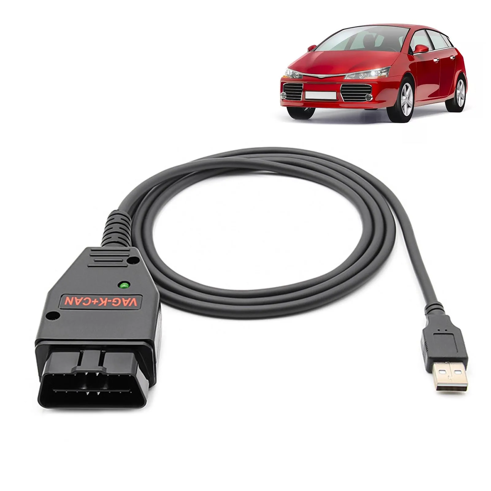 

Автомобильные диагностические инструменты для V W/AUDI/S Koda/Seat VA G Commander 1,4 K CAN VA G K CAN Интерфейс K-line кабель автомобильный диагностический инструм...