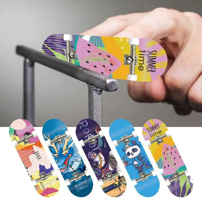 

Fingerboard Skatepark Ramp Mini Finger Skateboard Children Skateboards Toys Mini Skateboard Kid Toys Birthday Gift For Kids