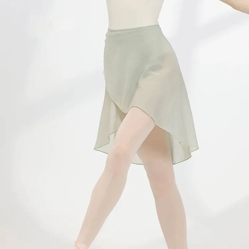 Балетная юбка для женщин и взрослых длинное балетное платье с запахом