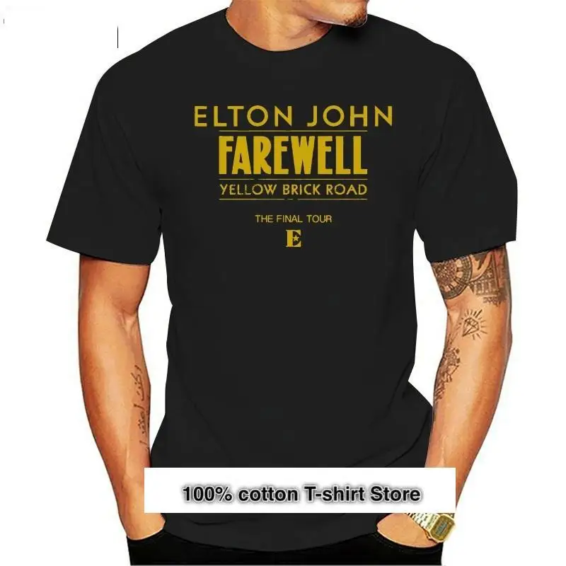 

Camisetas de Elton John despedida, желто-желтый, окончательная Версия 2