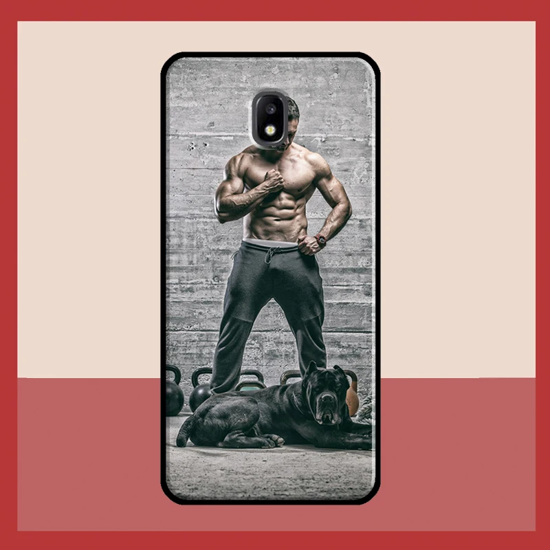 Bodybuilding Gym Fitness For Samsung Galaxy J5 J3 J7 J1 2016 A3 A5 2017 A6 A7 A8 A9 J8 2018 J4 J6 Plus Phone Case images - 3