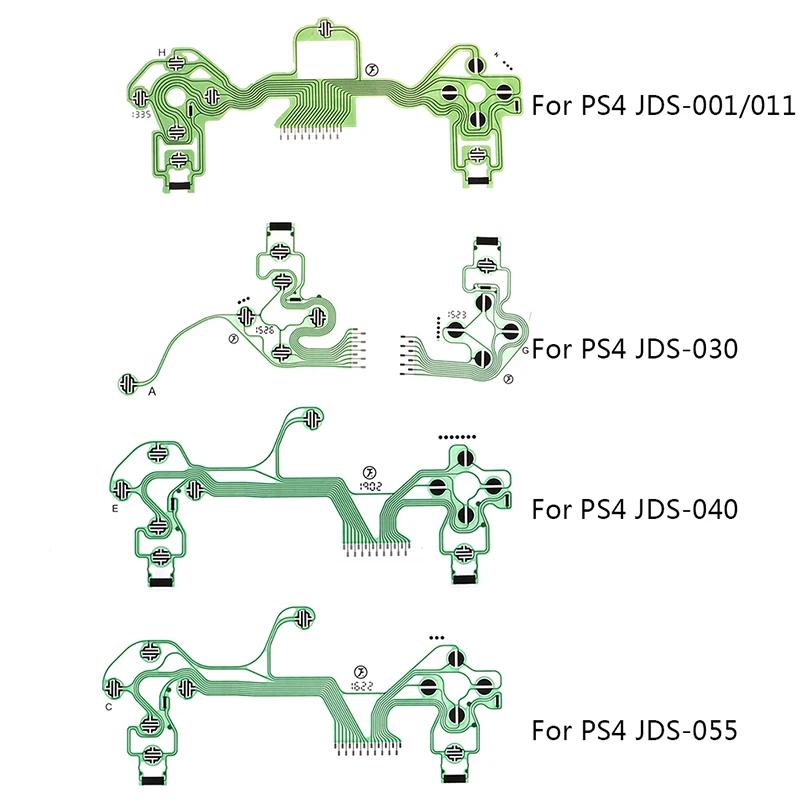 Запасные кнопки для PS4 Dualshock 4 Pro тонкая фотопленка клавиатура гибкий кабель PCB