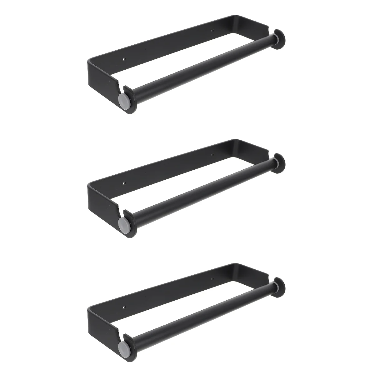 

3 Sets Kitchen Punch Free Under Cabinet Kitchen Paper Stand Paper Holder