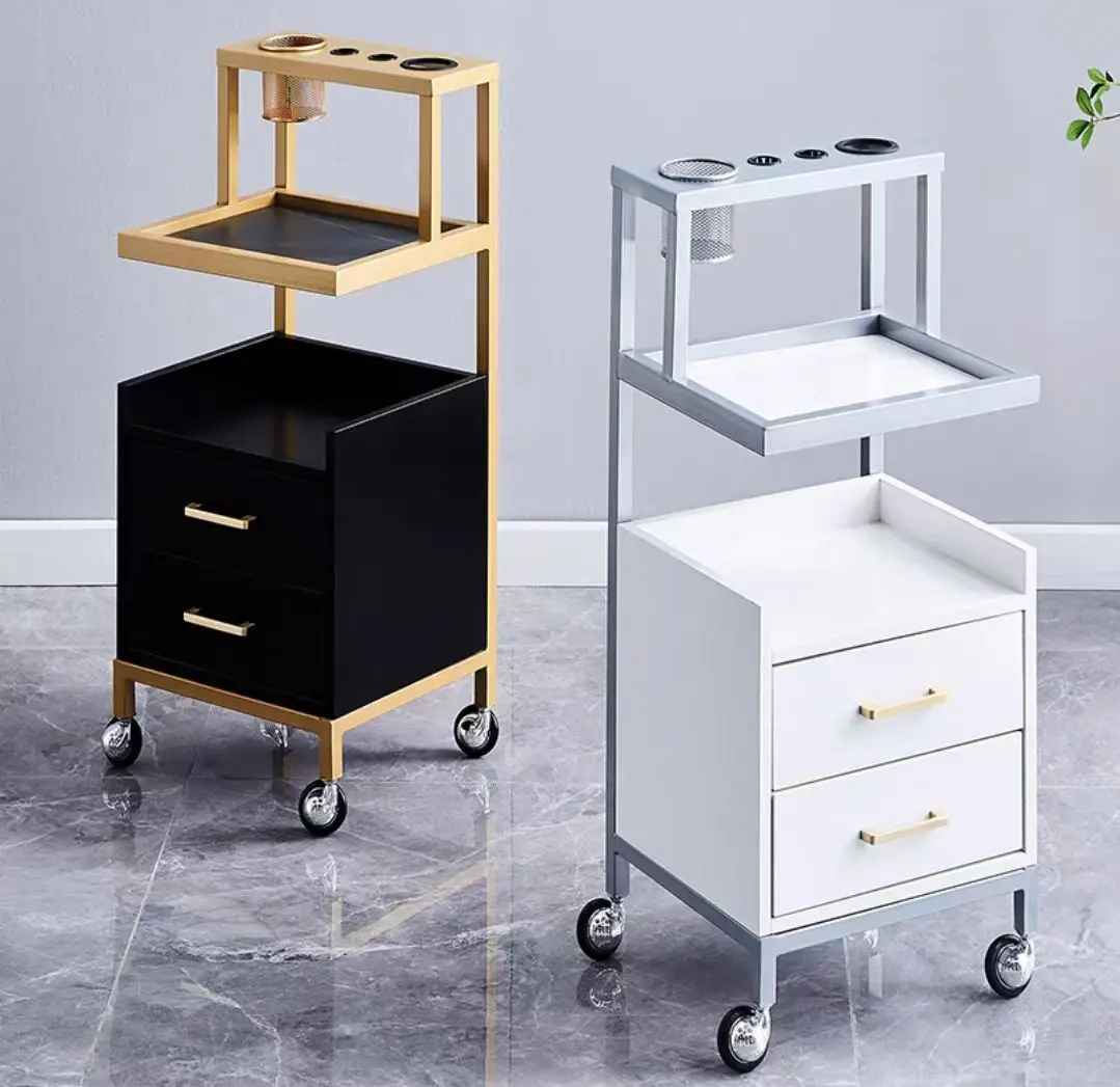 Hochey профессиональная тележка для инструментов вращающаяся спа шкаф макияжа