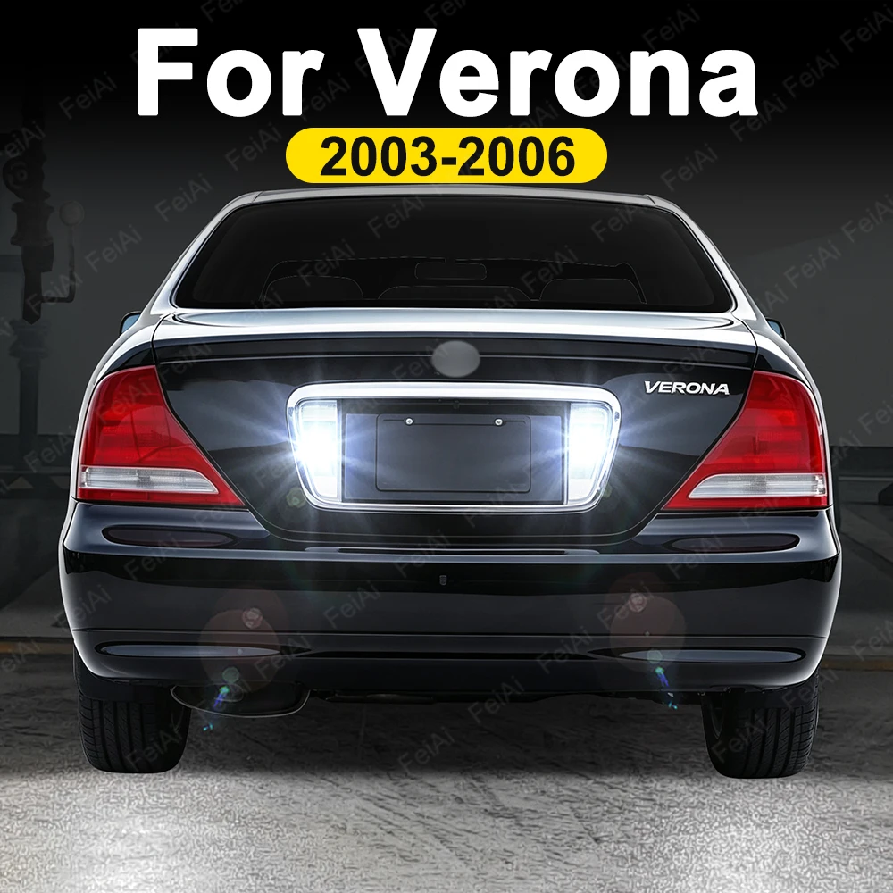 Фото Светодиодная лампа заднего хода для Suzuki Verona, автомобильные фонари заднего хода для Suzuki Verona 2003, 2004, 2005, 2006, аксессуары, белый свет с функцией мигания №1
