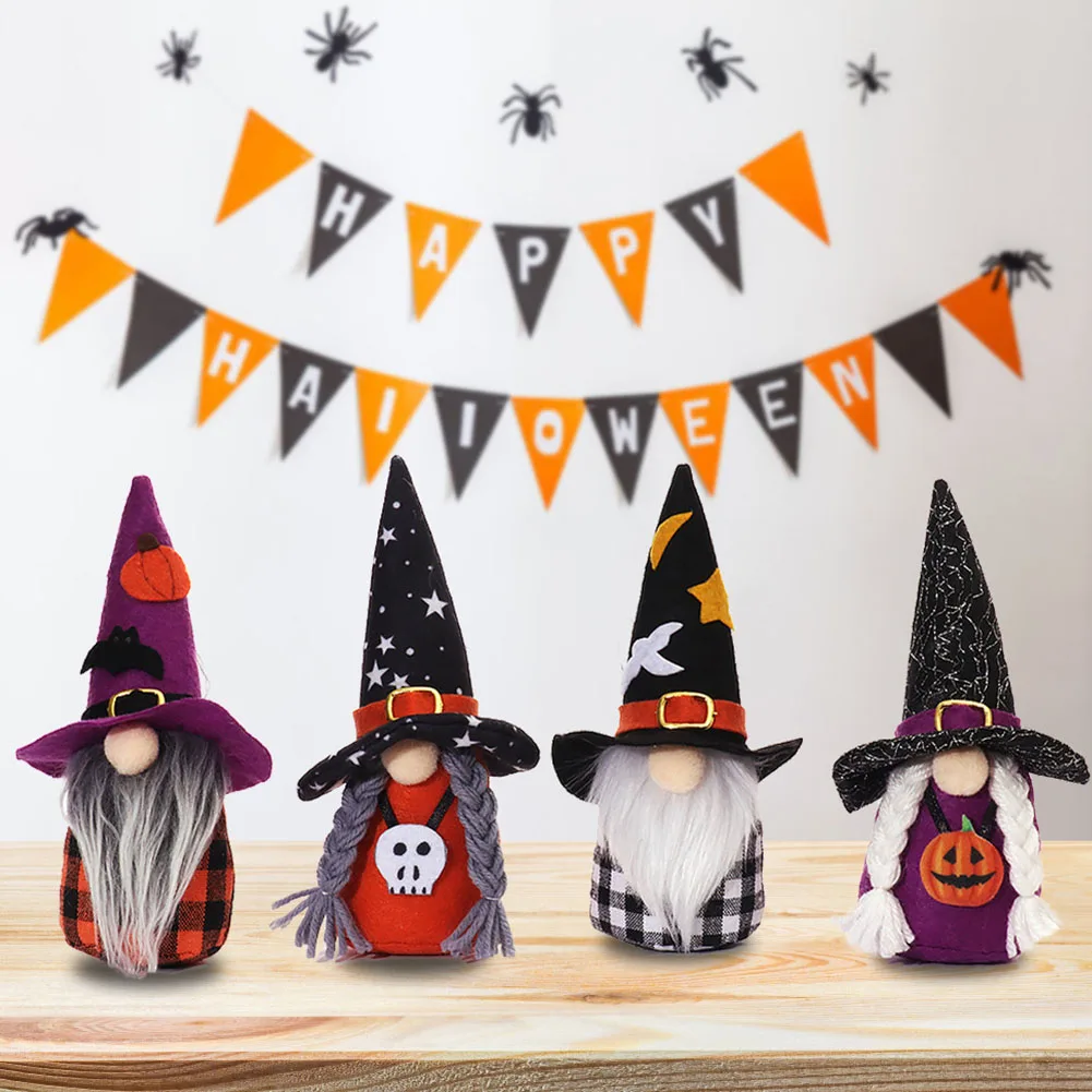 

Halloween Faceless Doll Plush Cute Elf Scandinavian Tomte Gnomes Decorations Cartoon Forest Man Pendant Doll Halloween Decor