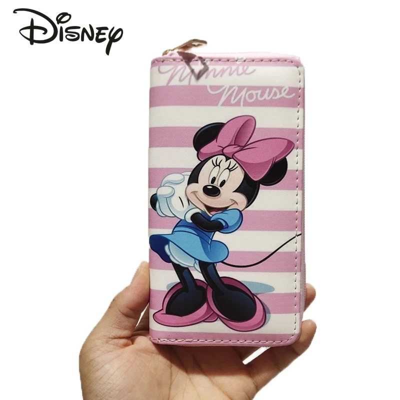 disney 2022 new mickey womens wallet luxury brand womens coin purse high quality multi card slot large capacity fashion wallet free global shipping