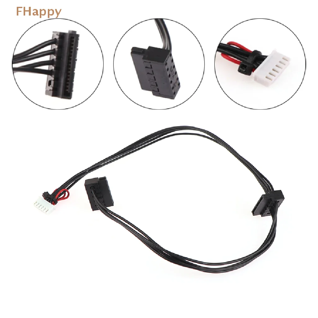 6 контактов на 2 порта HDD SATA разъем кабеля питания для Acer компьютера материнская плата Nitro N50-610 Disco Duro ATX PSU