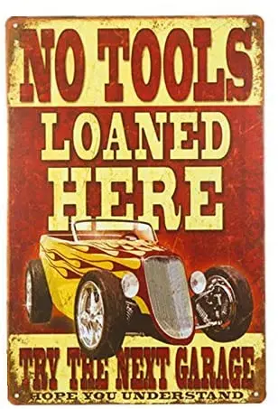 Нет инструментов, наклоненный здесь, новинка, металлический знак, бар, паб, гараж, Закусочная, кафе, домашний декор для стен Нет инструментов, наклоненный здесь, новинка, металлический знак, бар, паб, гараж, Закусочная, кафе, домашний декор для стен