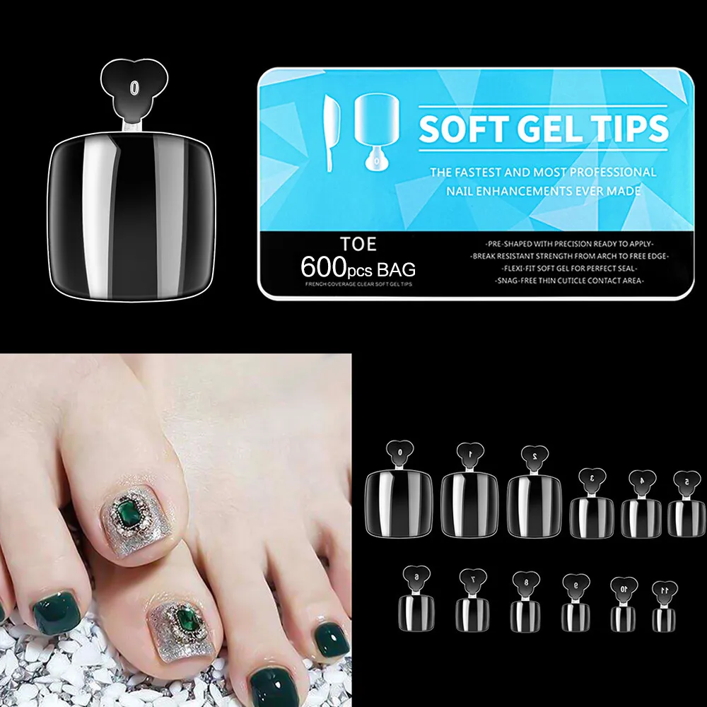 600 шт. накладные ногти для наращивания ногтей