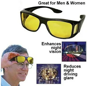 

cycling sports men's Sunglasses windproof sand multifunctional set of glasses night vision goggles drivers night driving goggle