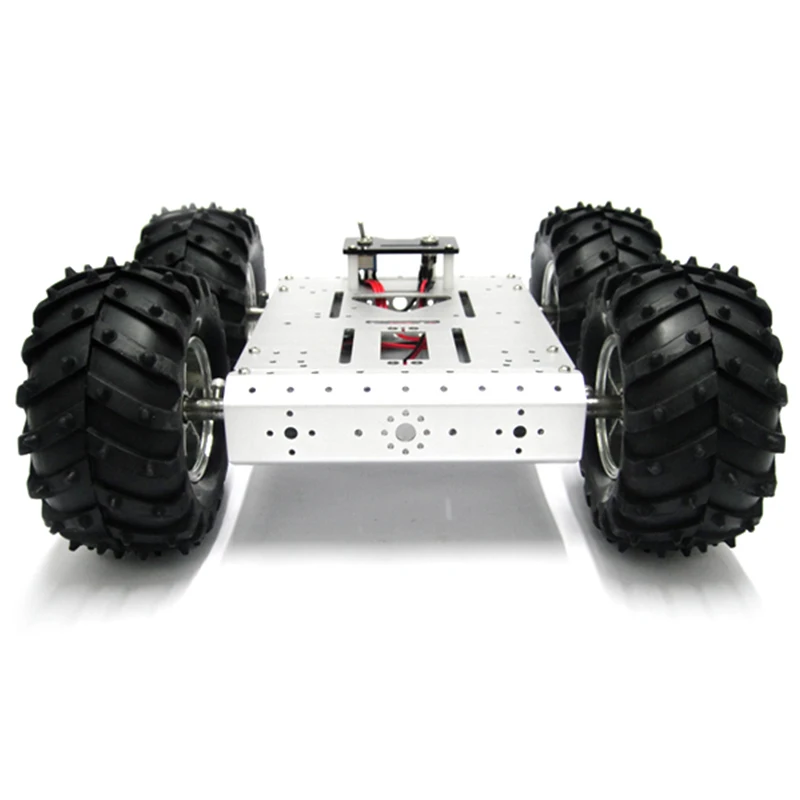 4WD Smart Robot Car Chassis For Arduino With 130mm Wheel Car Mobile Platform DIY RC Toy Tracing Experiment Programmable Toys Kit
