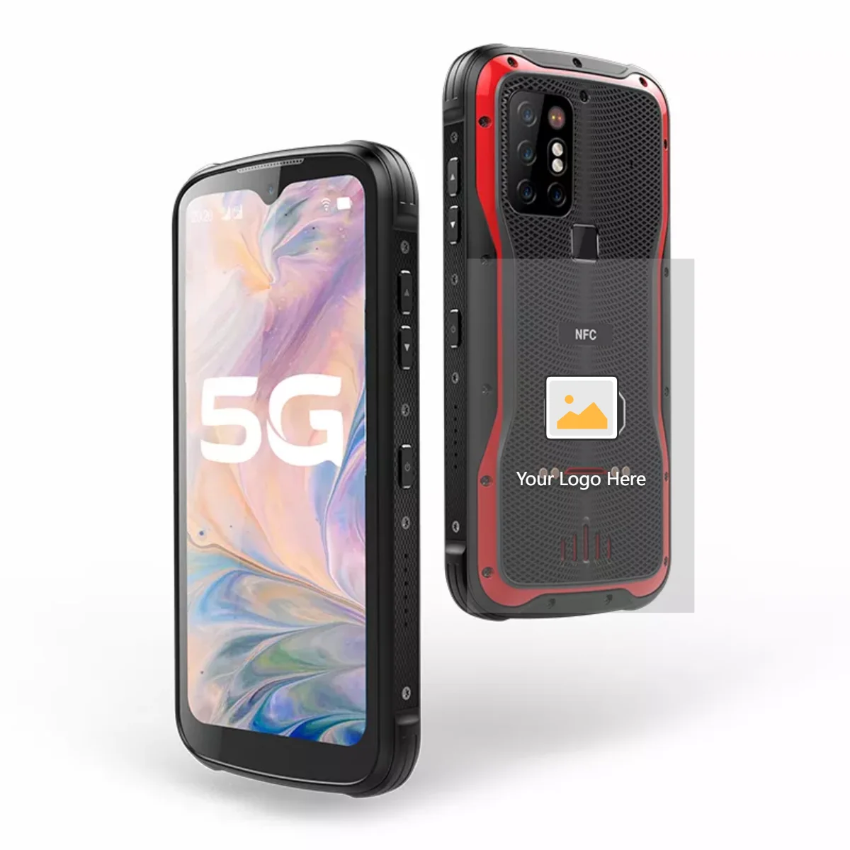 

Poc walkie talkie PTT rugged phone 8+256GB ATEX IP68 waterproof dustproof intrinsically safe phone unlocked 8000mAh 6.3 inches