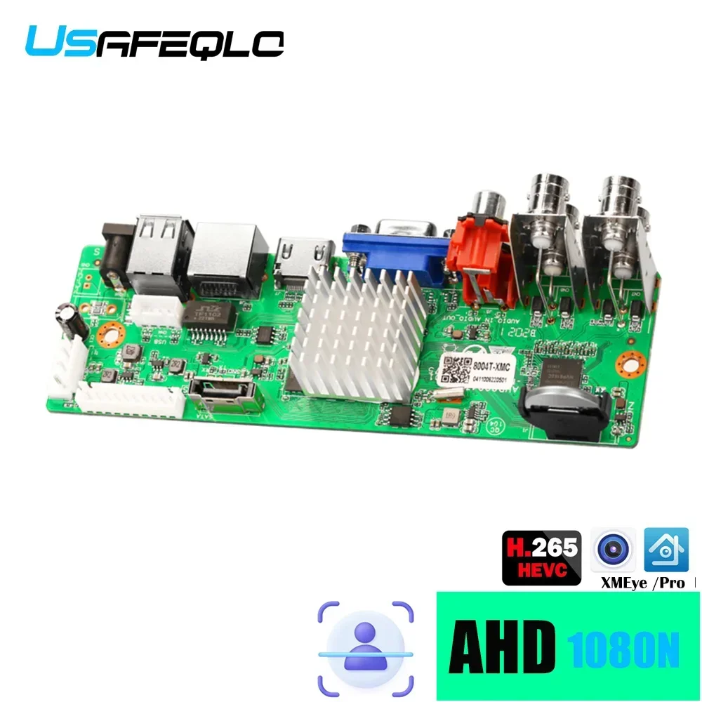 

Видеорегистратор USAFEQLO 8004T-MXC 4 канала 1080N 6 в 1