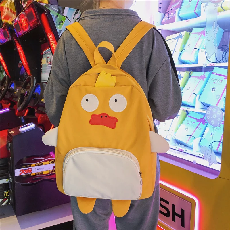 Милый школьный ранец для девочек-подростков с мультипликационным рисунком
