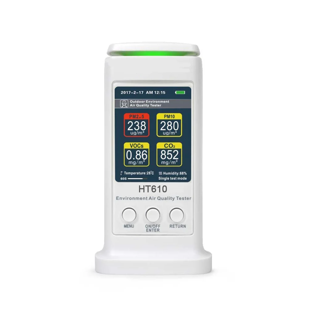 

Air Quality Environment Detector Outdoor to Test VOCs and PM2.5 PM10 High Accuracy