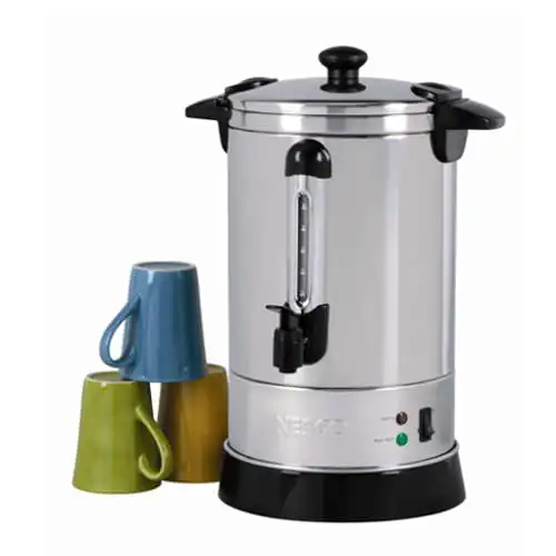 

CU-30 Professional Coffee Urn, 30 Cups, Stainless Steel Coffee makers Cold brew coffee maker Slim green coffee Keurig coffee mac
