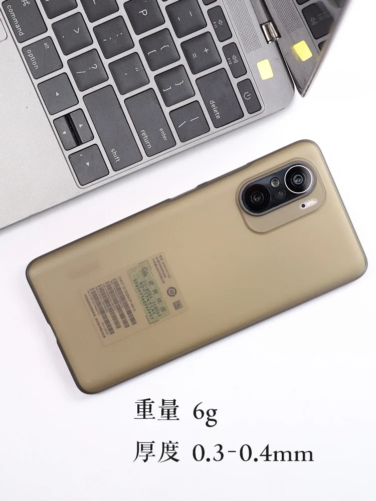 

Ultrathin for XIAOMI REDMI K50 K40 PRO Slim Super Thin Ultra Thin Plastic Protective Cover PP 0.4mm matte Frosted Case