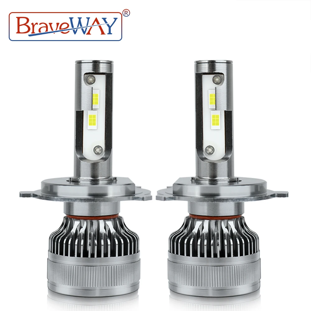 

BraveWAY [Новый!] H7 светодиодный H4 H11 лампы для фар HB3 HB4 9005 9006 H1 H4 светодиодный Canbus автомобильные Противотуманные фары 12 в 100 Вт 6000 К 20000LM h1 led h4 led h7 led h11 led