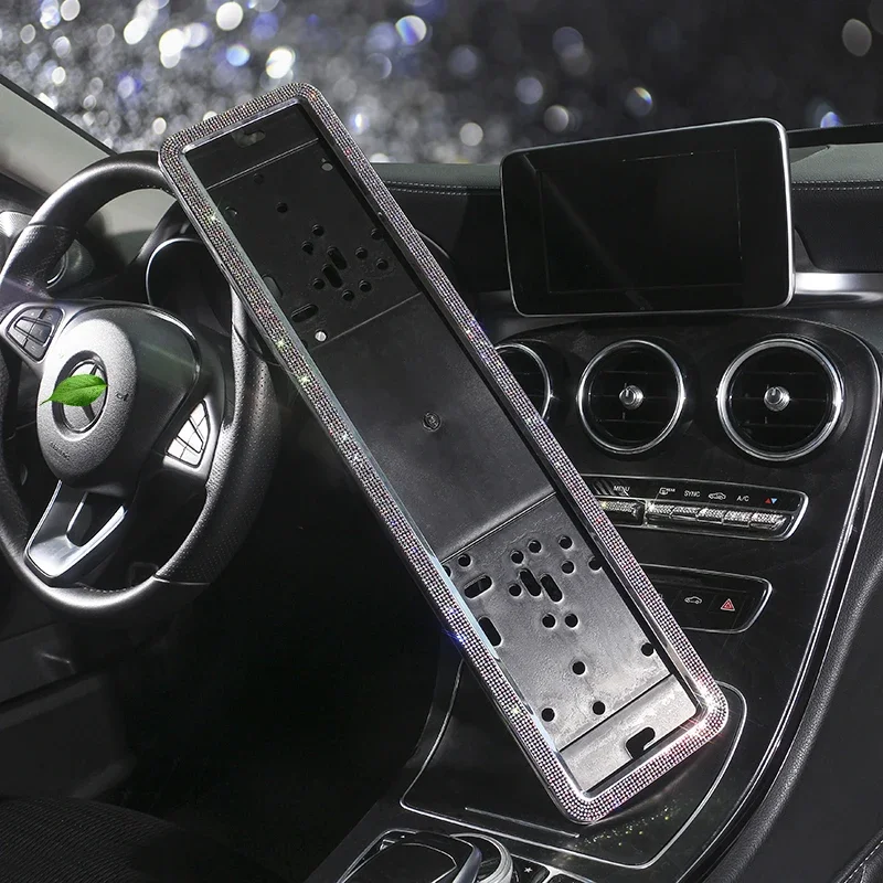 1 комплект, Женский номерной знак из нержавеющей стали