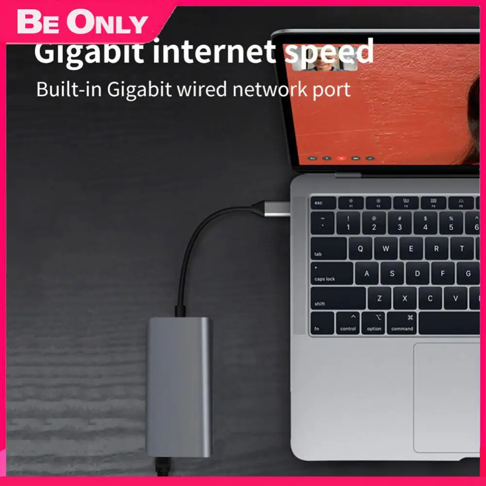 

Док-станция 8 в 1, 5 Гбит/с, 100 Вт, Тип C