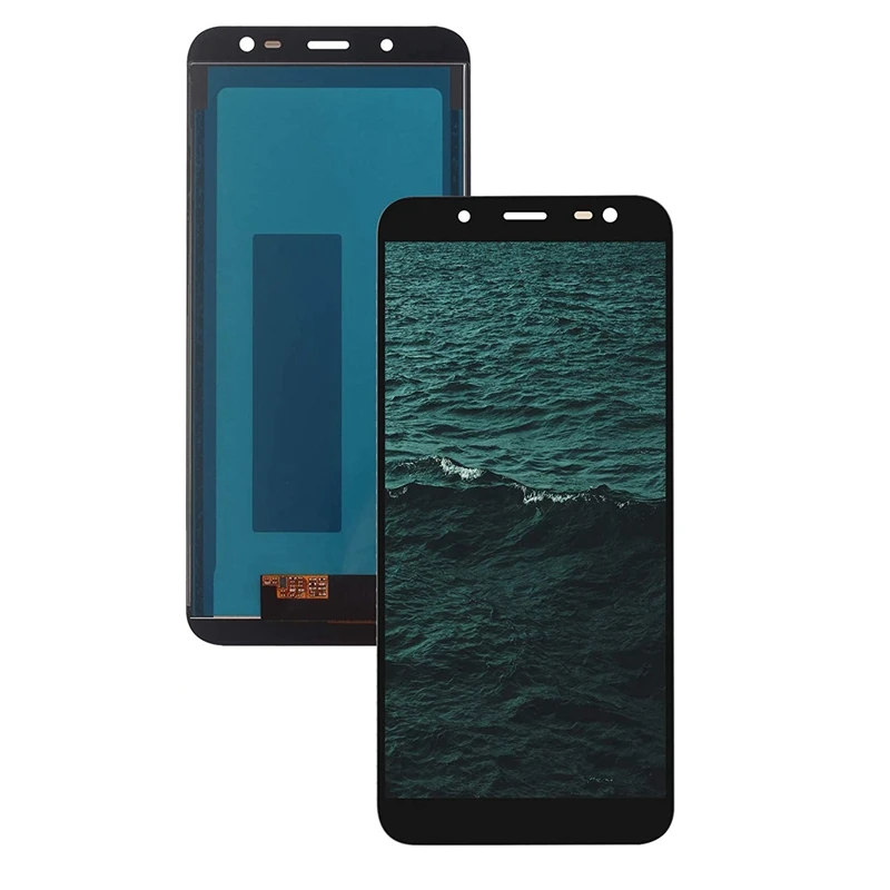 ЖК-дисплей 5 6 дюйма сменный экран с цифровым преобразователем для Samsung Galaxy J6 2018 J600