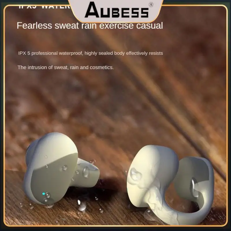 

Transmission Distance 10 Meters Touch Control Headset 360 ° Uniform Force Sports Headset Fresh And Breathable Earphone