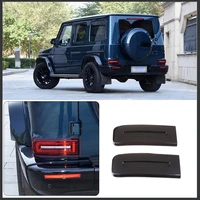 for mercedes benz g class w463 2019 2022 blackened taillight protective shell abs automotive exterior modification accessories