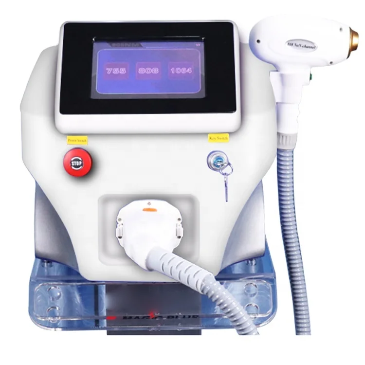 Buy 2022 Free shipping 755nm 808nm 1064nm Diode Laser Permanent Hair Removal Machine Price 808 approved laser hair removal machine