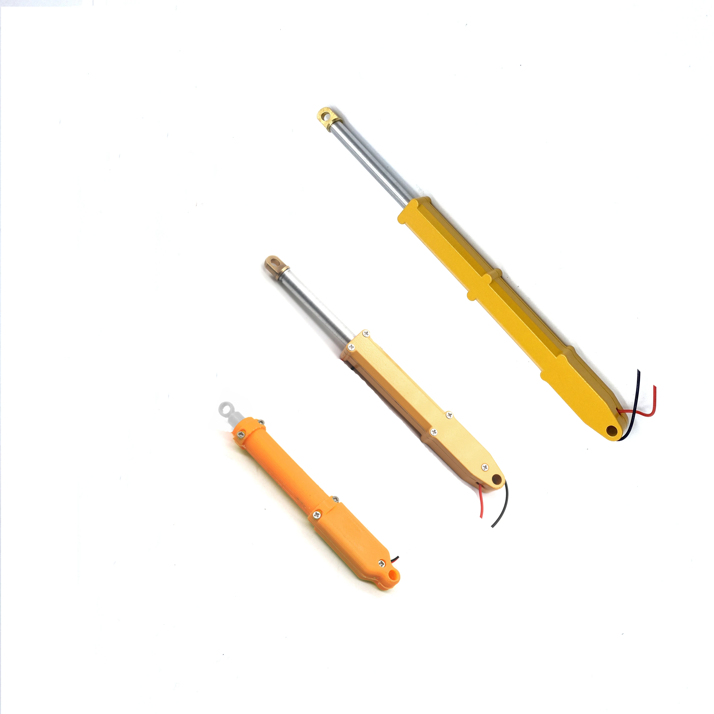 

N20 Electric Pen Push Rod Excavator Dump Truck Model Accessories High Imitation Full Metal Cylinder 3D Printing speed 5mm/s