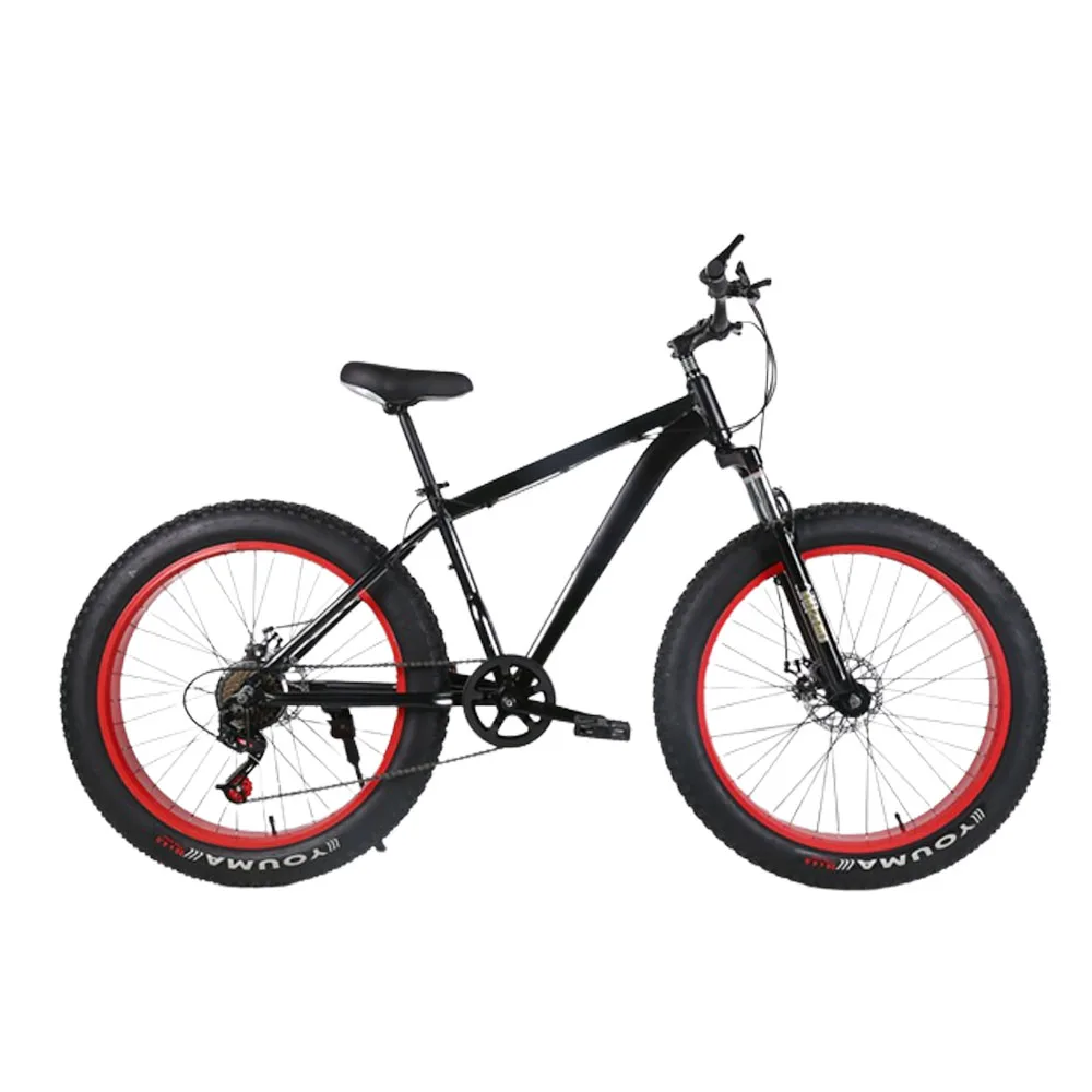 

Snow Bike Mountain Bike 24/26 Inch Highway Bicycle Aluminium Alloy Cross Country Outdoors Wear Resisting Men Women Currency