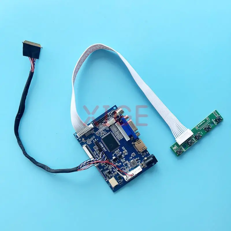 

Для N140B6 N140BGE плата драйвера контроллера 2AV VGA 1366*768 14 "HDMI-совместимый DIY модификация комплект 40-Pin LVDS панель монитора ноутбука