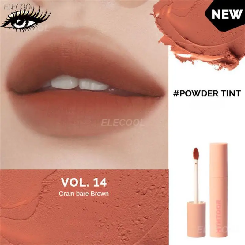 

Стойкий макияж, туманная грязь для губ, легкая и стандартная помада, богатая цветопередача, макарун, грязь для губ