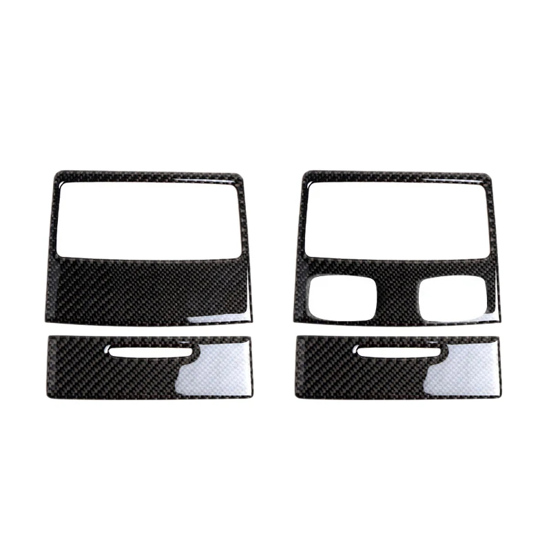 

For BMW E90 3 Series 2005-2012 Carbon Fiber Interior Rear Air Outlet Cover Trim