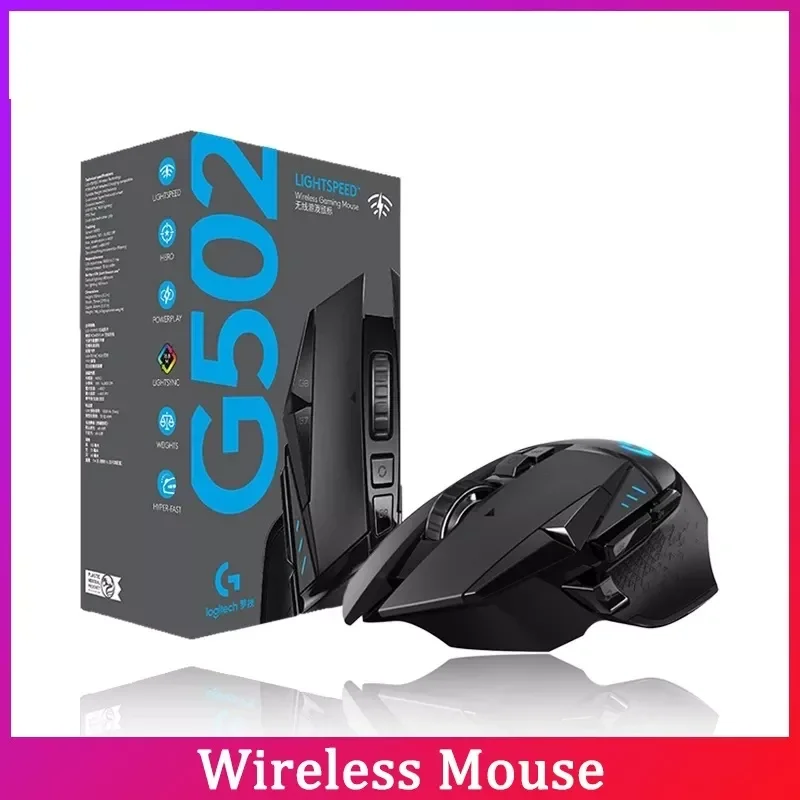 

New New Original G502 HERO LIGHTSPEED Wireless Gaming Mouse Wireless 2.4GHz HERO 16000DPI RGB Suitable for e-sports