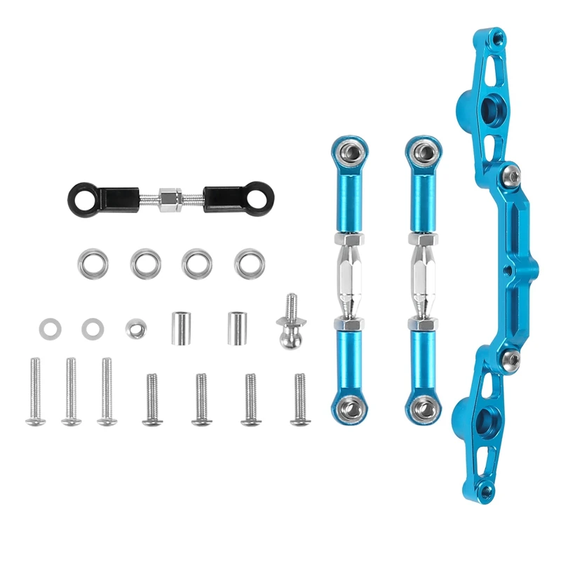 

Aluminum Alloy Ball Bearing Crank Steering Set For Tamiya TT02B TT-02B 1/10 RC Car Upgrade Parts Accessories