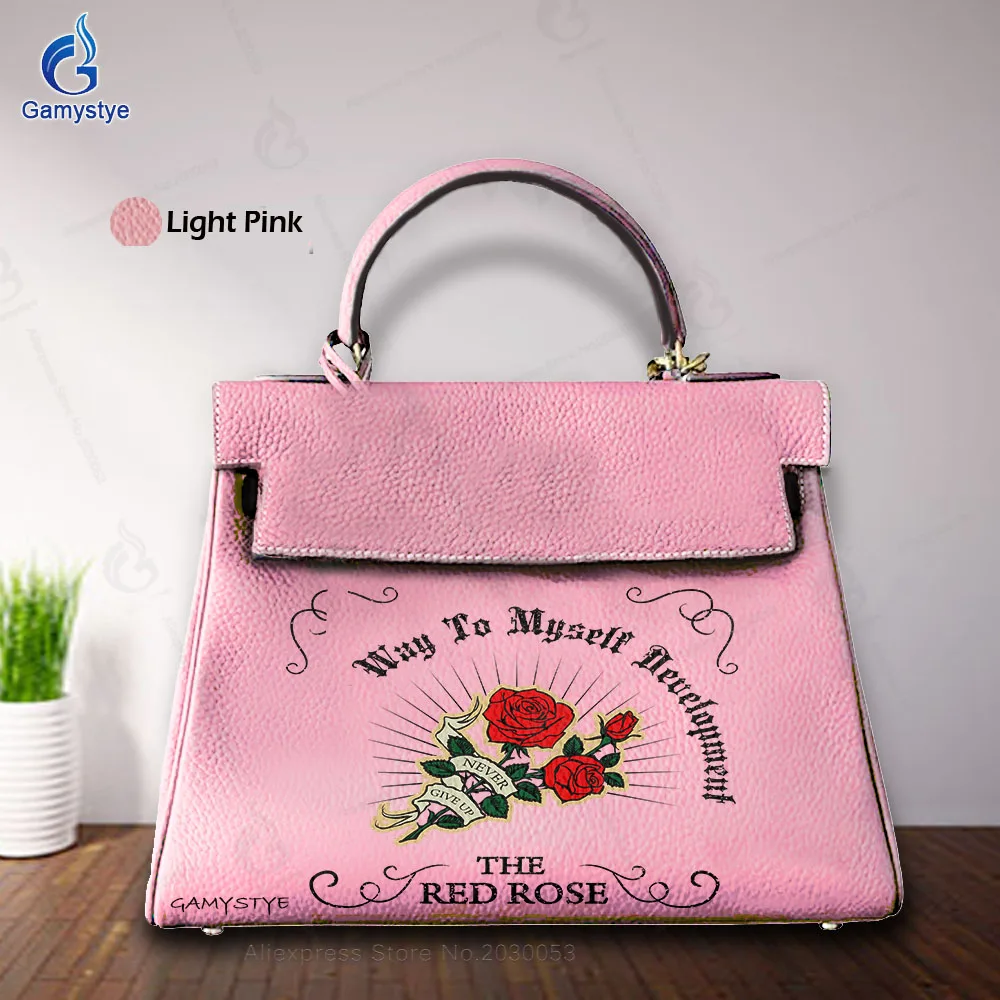 Женская сумка-тоут из натуральной кожи с цветочным принтом