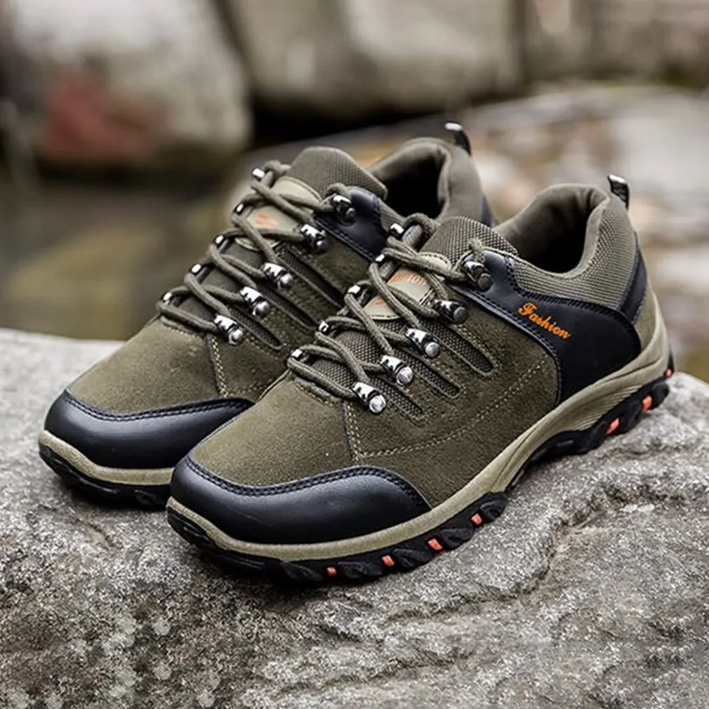 

CN3SK020 Outdoor Cotton Hiking Boots Sport Men's Shoes For Camping Climbing Mountain Non-slip Breathable Shoes