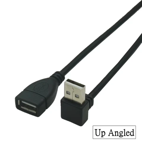 AEVYKV USB 2.0 Адаптер «Папа-мама» 90 градусов