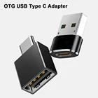 Переходник с USB OTG папа на мама типа C, переходник с Type-C на USB мама, Кабель-адаптер для Samsung, Xiaomi, планшетов, быстрое зарядное устройство