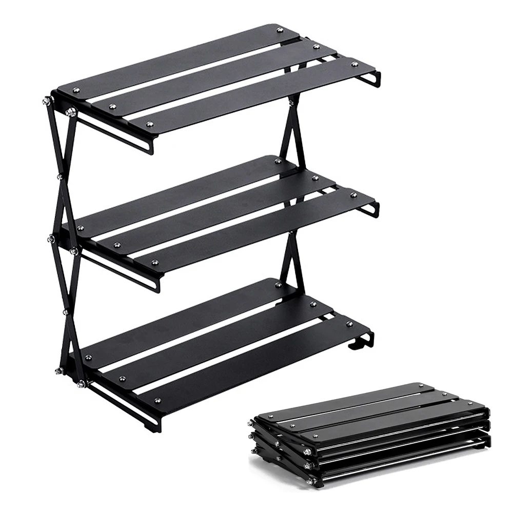 

Складной стол для пикника и кемпинга на открытом воздухе, портативный стол, 3-слойный складной стол, идеальный компаньон для кемпинга, пешего туризма, пляжных походов