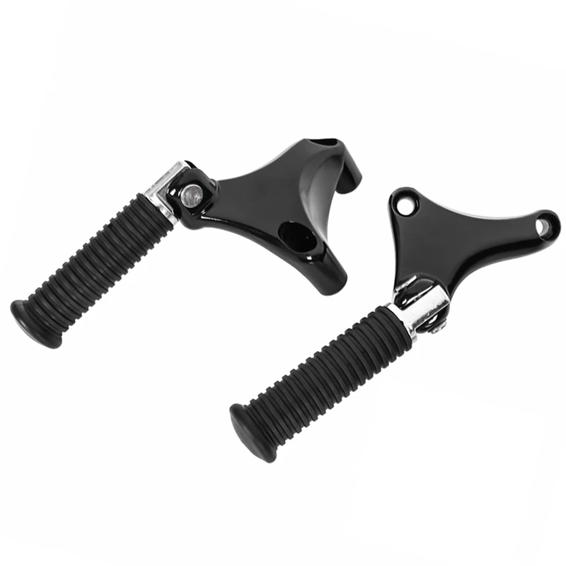 4х мотоциклетные черные пассажирские задние колышки для ног 1200 Xl 883 Sportster 2004-2013