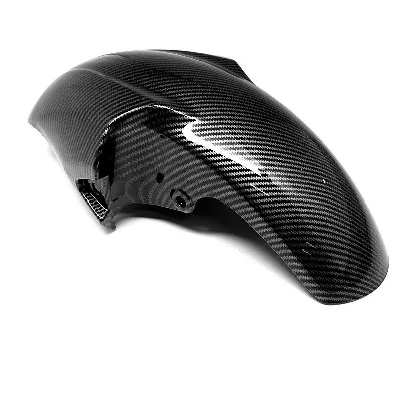 

Motorcycle Accessories Hydro Dipped Carbon Fiber Finish Front Tire Fender Mud Guard Hugger Cowl For YAMAHA YZF R6 1998-2002