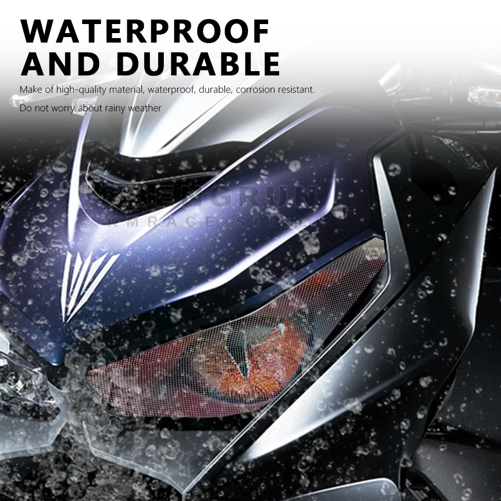 Наклейка на фару водонепроницаемые наклейки для мотоцикла Kymco KRV180 KRV 180