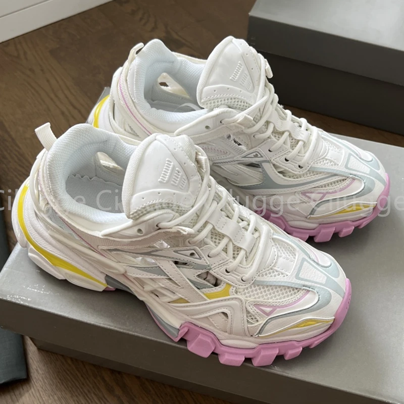 

New Women Sneakers Big Size 45 Women Casual Shoes Lace Up Fashion Top Quality Flats Sport Brand Running Shoes