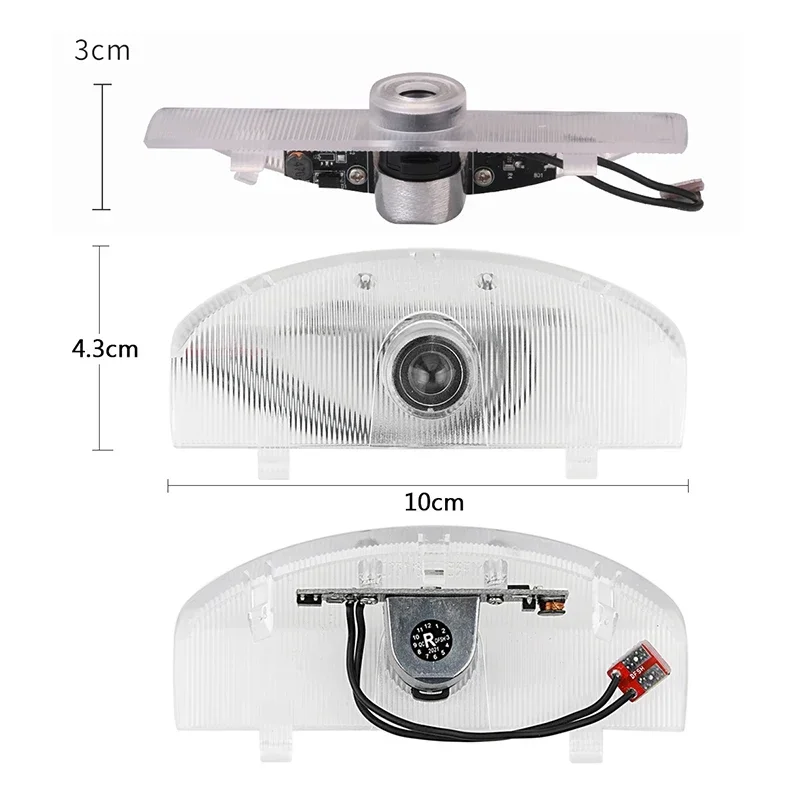 2 шт. Светодиодные проекторы для дверей автомобиля Mitsubishi Pajero 2008-2020 Grandis 2009