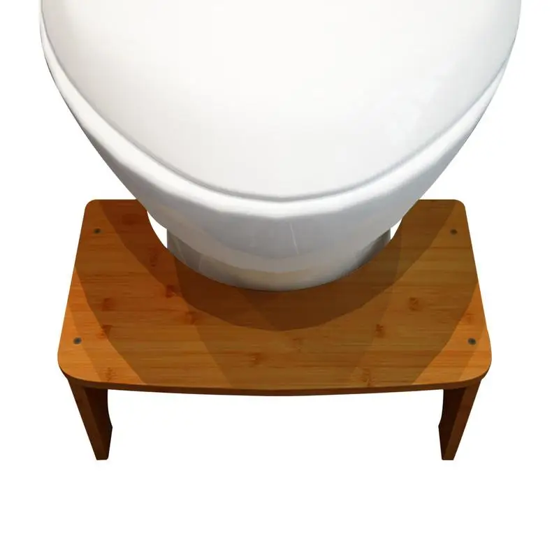 

Poop Stool Bathroom Footstool For Squatting Anti-Slip Toilet Potty Step Stool Toilet Stepping Stool For Living Room Laundry Room