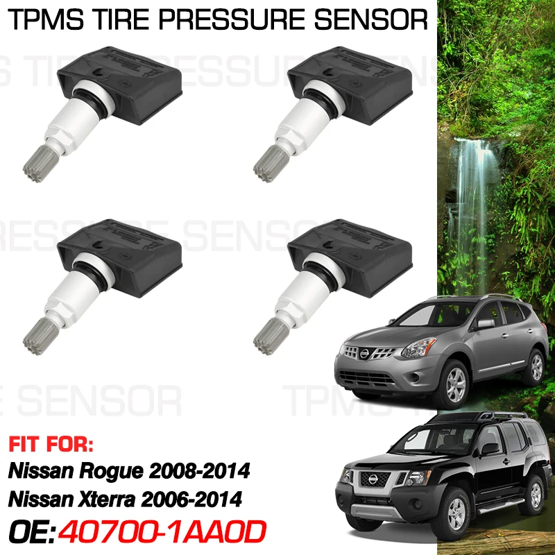 Датчик контроля давления в шинах для Nissan Xterra N50 2006-2014 2011 Rogue 2008-2014 315 МГц 40700-1AA0D 974515