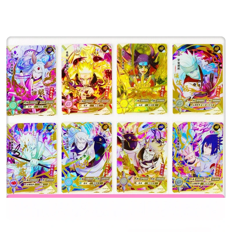 

MR Naruto Cards Collection Naruto Anime Figure Card MR Ultimate Battle Uchiha Sasuke Senjuichizoku Game Card Display Gift Toys