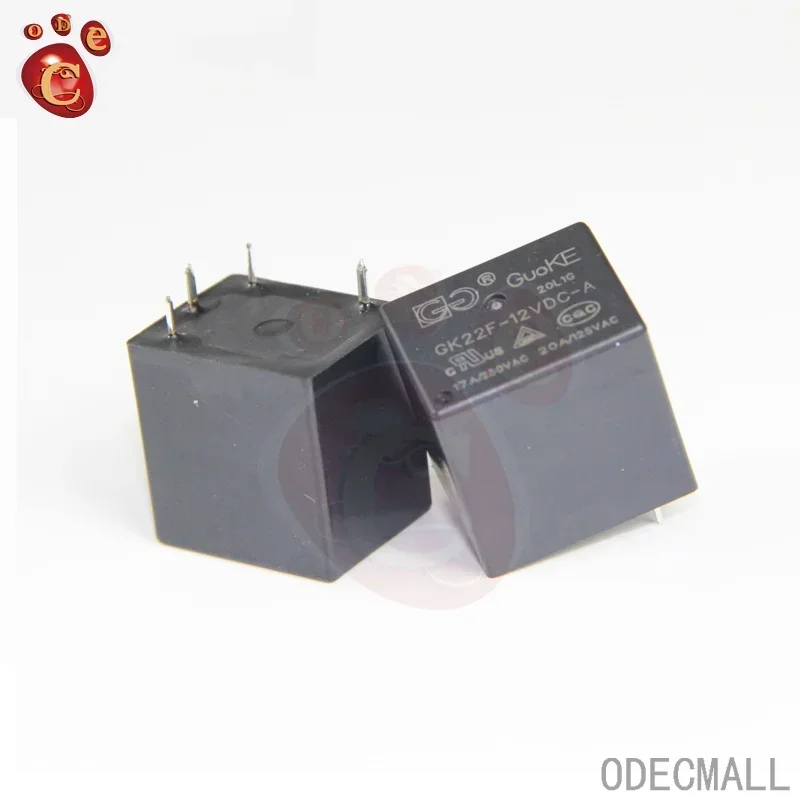 Фото 5 шт./лот реле GK GK22F-12VDC-S-C 17A 5 В 12 В 24 В постоянного тока кабриолет 5-контактный SRU №4